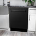 ZLINE 5-Piece Appliance Package - 48 In. Gas Range, Range Hood, Refrigerator, Microwave and Dishwasher in Black Stainless Steel, 5KPR-RGBRH48-MWDWV