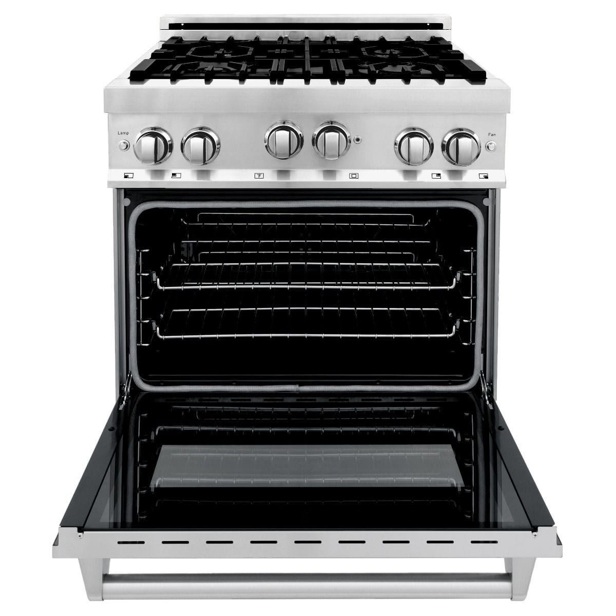 ZLINE Appliance Package - 30 in. Gas Range and 30 in. Range Hood, 2KP-RGRH30