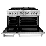 ZLINE 48 Inch 6.0 cu. ft. Range with Gas Cooktop and Gas Oven in Stainless Steel, RG48