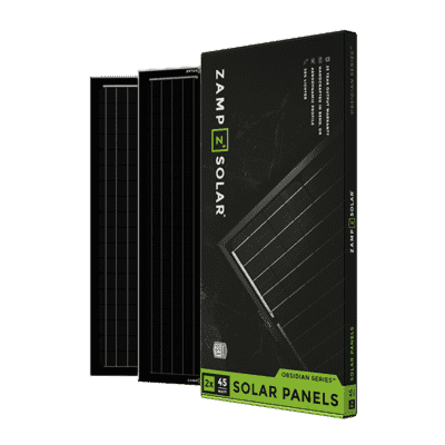 Zamp OBSIDIAN Series 90 Watt Solar Panel Kit 2x45