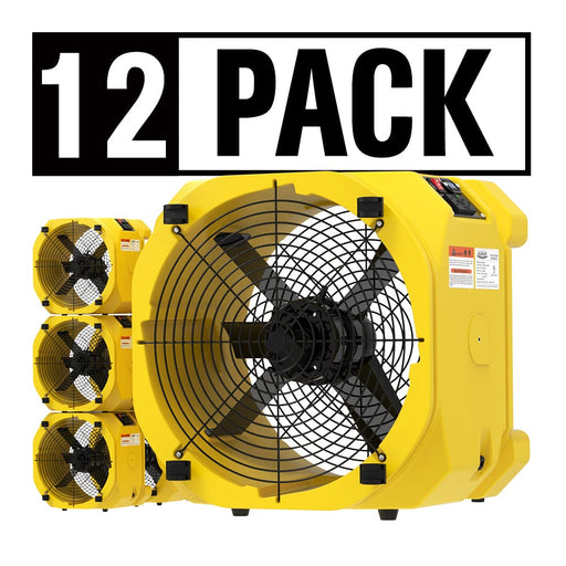 ALORAIR Wholesale Pack Zeus Extreme Axial Air Movers - 12*zeus extreme-yellow