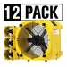 ALORAIR Wholesale Pack Zeus Extreme Axial Air Movers - 12*zeus extreme-yellow