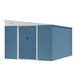 Outsunny 11.5' x 9' x 6.5' Steel Garden Storage Shed - 845-529
