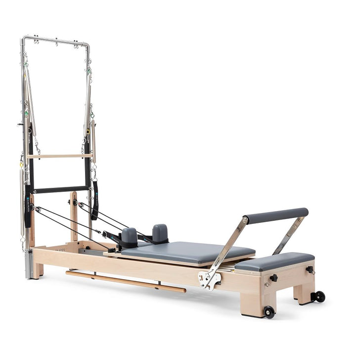 Elina Pilates Wooden Reformer Lignum With Tower - Backyard Provider