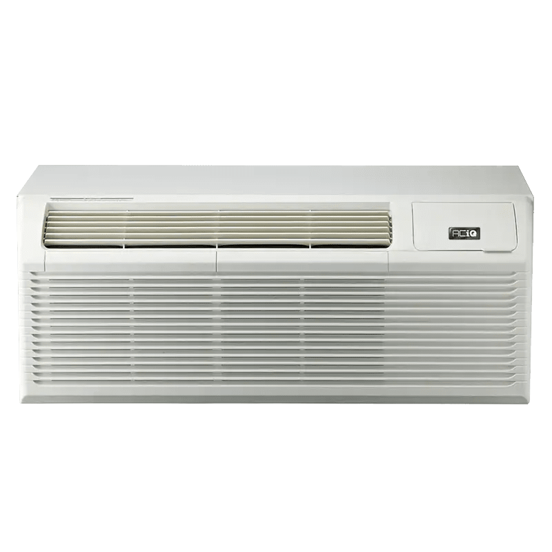 ACiQ 12,000 BTU PTAC Heat Pump Air Conditioner Unit with 3.5kW Electric Heater - Backyard Provider