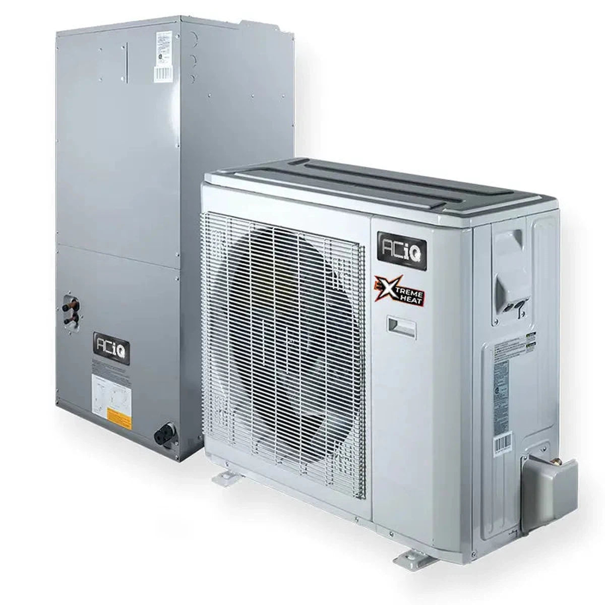 ACIQ 2 Ton 20 SEER Variable Speed Heat Pump and Air Conditioner Split System w/ Extreme Heat - Backyard Provider