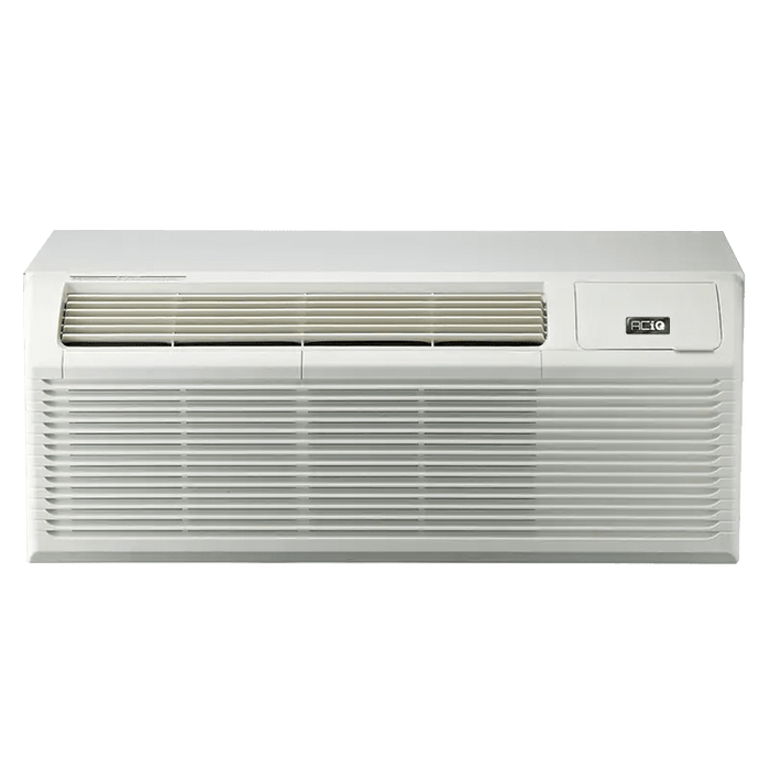 ACiQ 7,000 BTU PTAC Heat Pump Air Conditioner Unit with 2.5kW Electric Heater - Backyard Provider