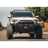 Backwoods Adventure Mods Toyota 4Runner 5th Gen 2014-2023 Hi-Lite Overland Front Bumper PreRunner Bull Bar