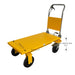 Apollolift Single Scissor Lift Table 440 lbs. 39.4 " lifting height with durable big rubber load wheel - A-2013 - Backyard Provider