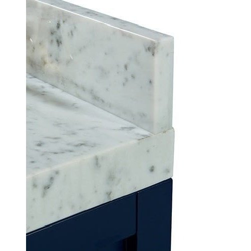 Ancerre Designs Carrara White Marble - 21" Side splash - Backyard Provider