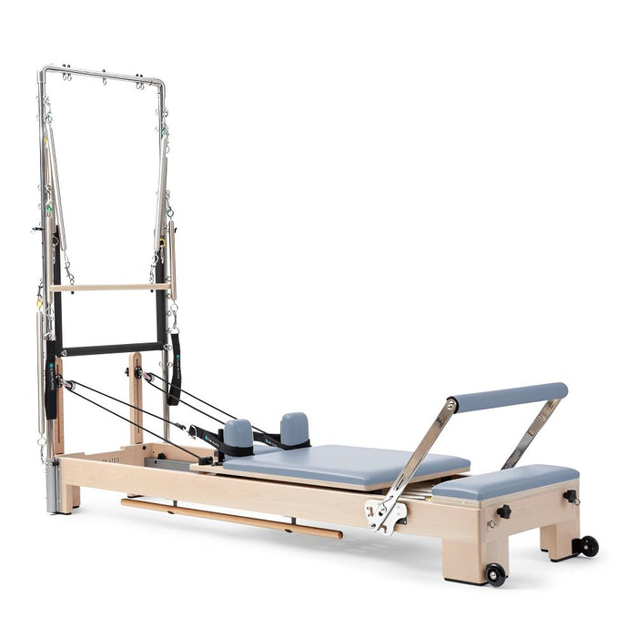 Elina Pilates Wooden Reformer Lignum With Tower - Backyard Provider