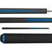 Bull Carbon BCSP3 Blue Split Point Pool Cue with Bull Carbon Shaft
