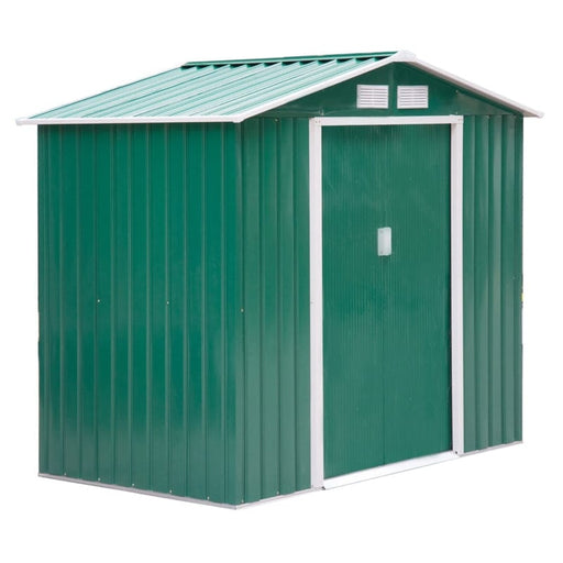 Outsunny 7' x 4' Steel Storage Shed Organizer - 845-030GN