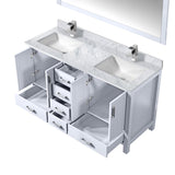 Jacques 60" x 22" Double Bath Vanity - Backyard Provider