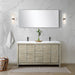Lafarre 60" Rustic Acacia Double Bathroom Vanity - Backyard Provider