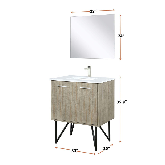 Lancy  30" Bathroom Vanity - Backyard Provider