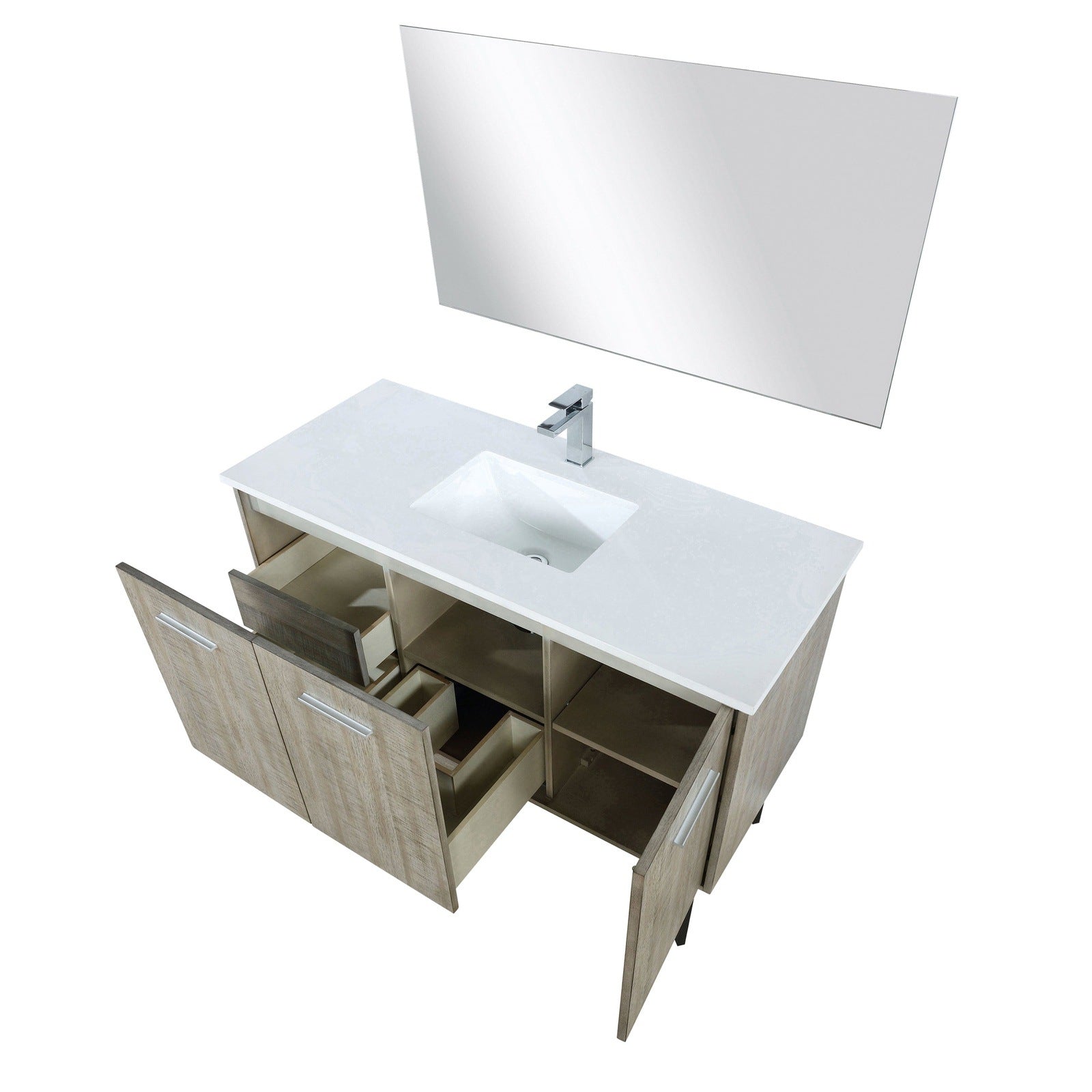 Lancy  48" Bathroom Vanity - Backyard Provider