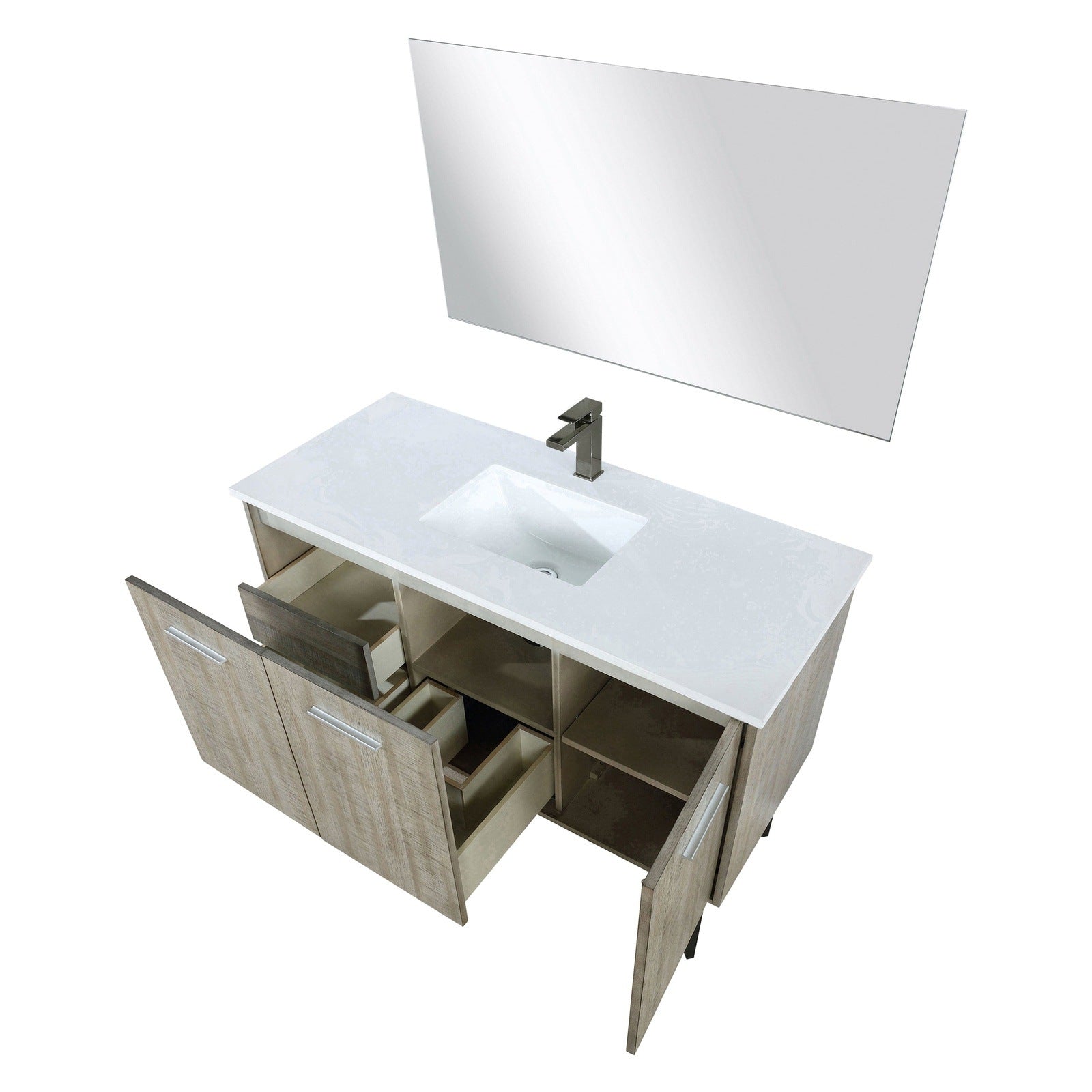 Lancy  48" Bathroom Vanity - Backyard Provider