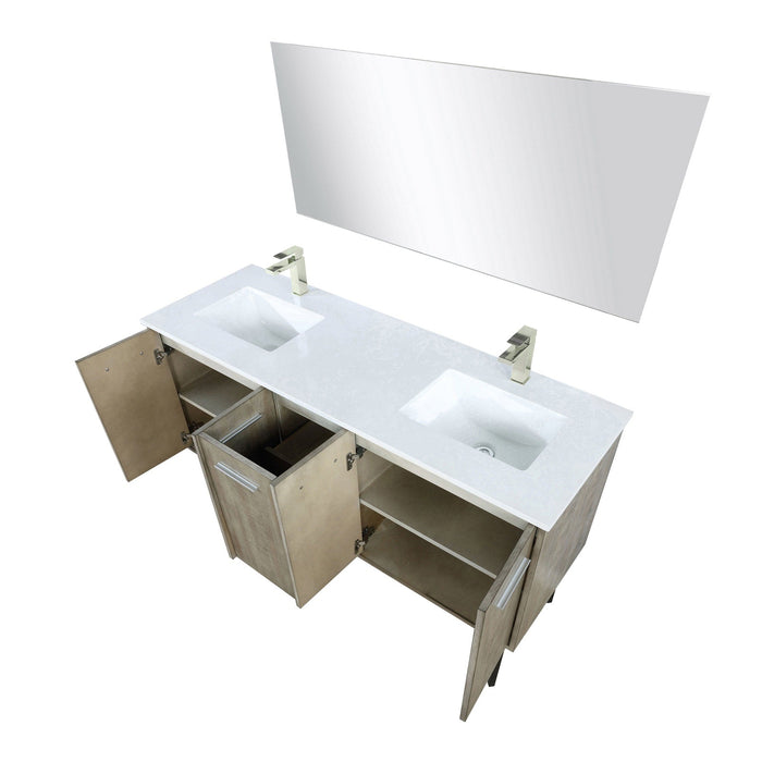 Lancy  60" Double Bathroom Vanity - Backyard Provider