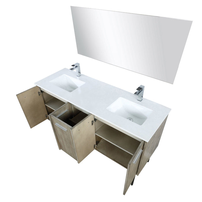 Lancy  60" Double Bathroom Vanity - Backyard Provider