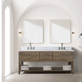 Norwalk 80" x 22" Double Bath Vanity - Backyard Provider