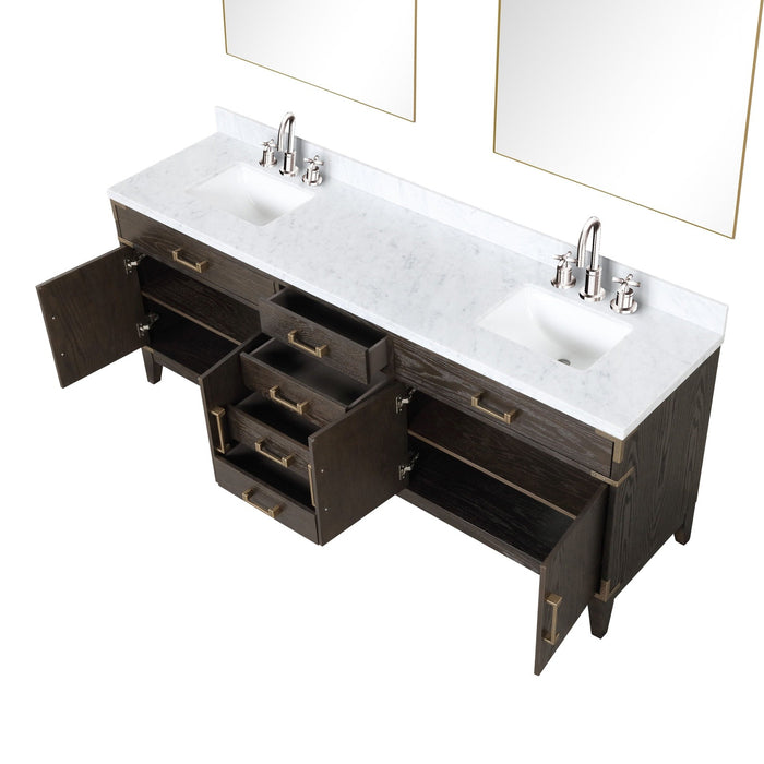 Laurel 84" x 22" Double Bath Vanity - Backyard Provider