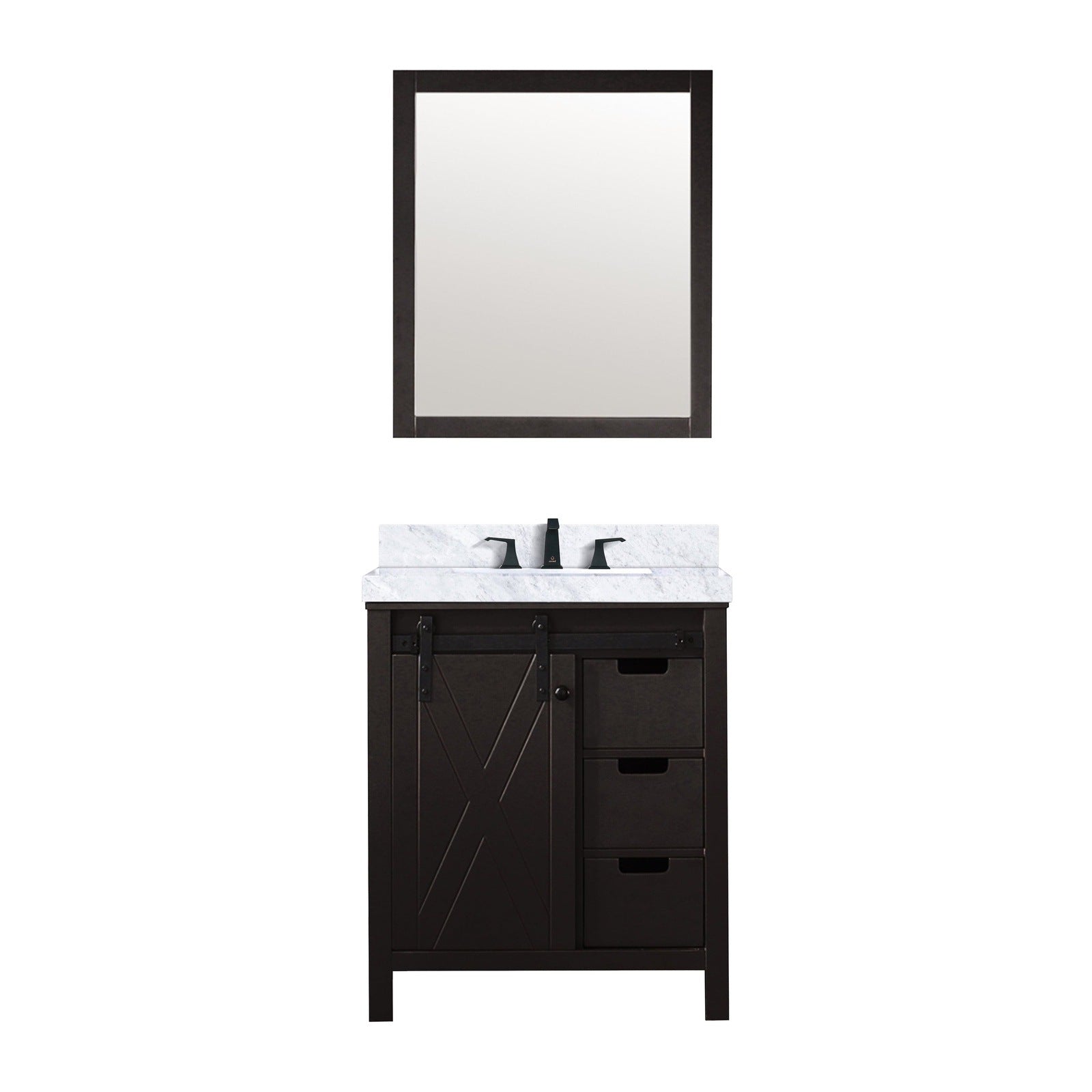 Marsyas 30" x 22" Single Bath Vanity - Backyard Provider