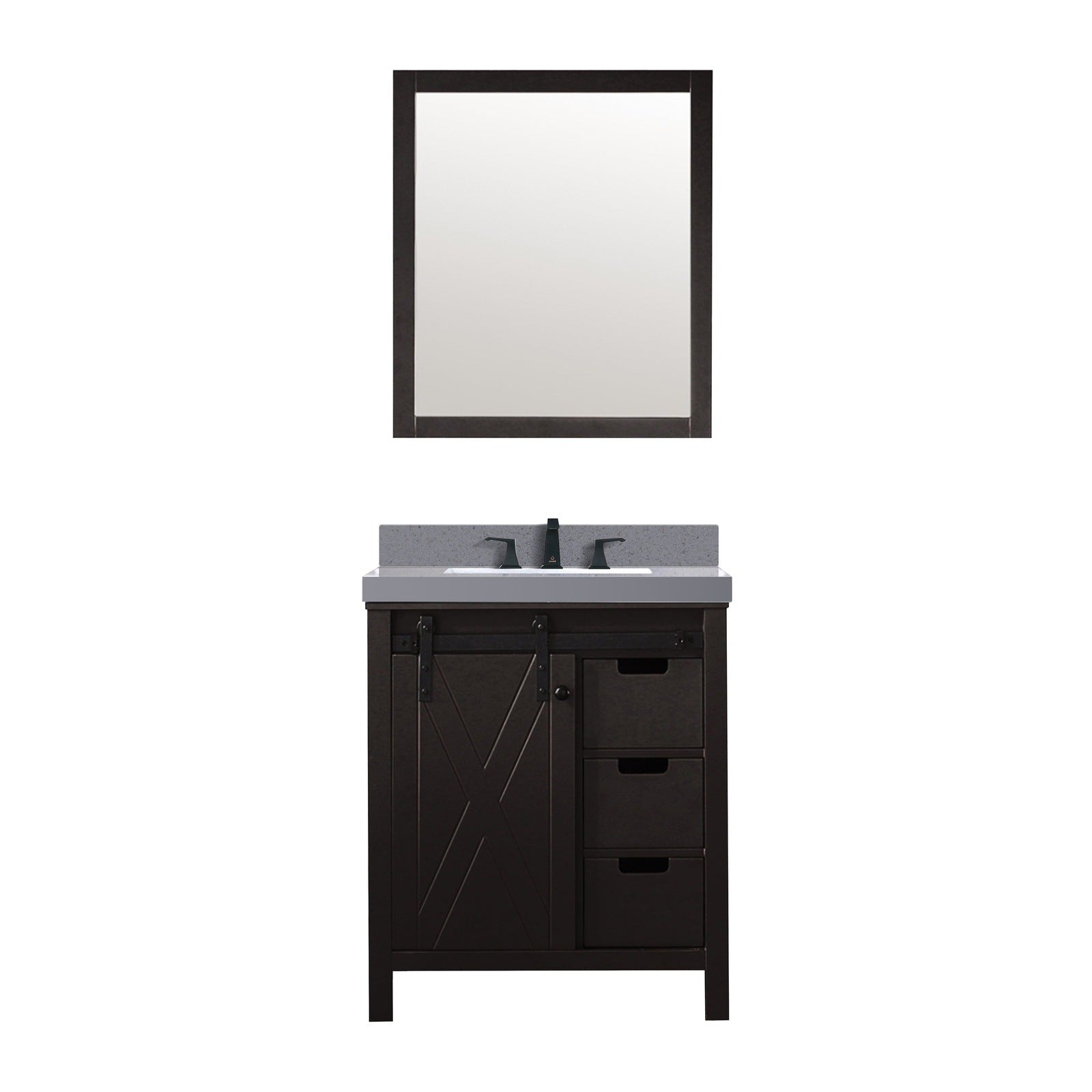 Marsyas 30" x 22" Single Bath Vanity - Backyard Provider