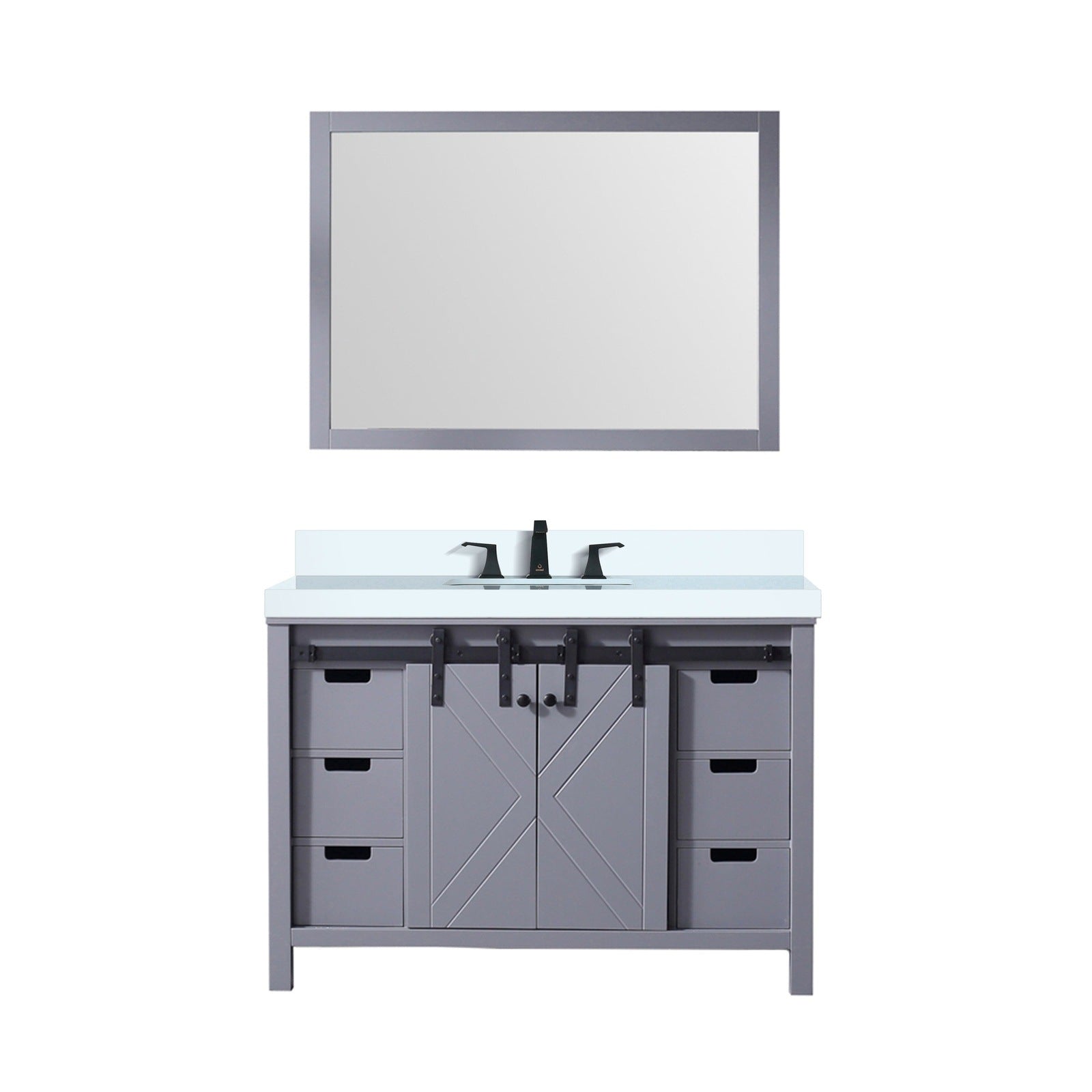 Marsyas 48" x 22" Single Bath Vanity - Backyard Provider