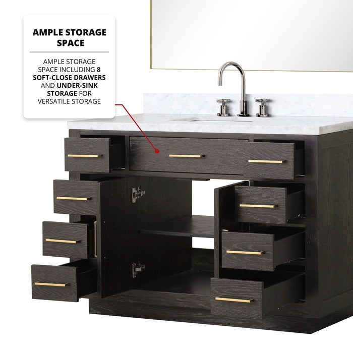 Abbey 48" x 22" Single Bath Vanity - Backyard Provider