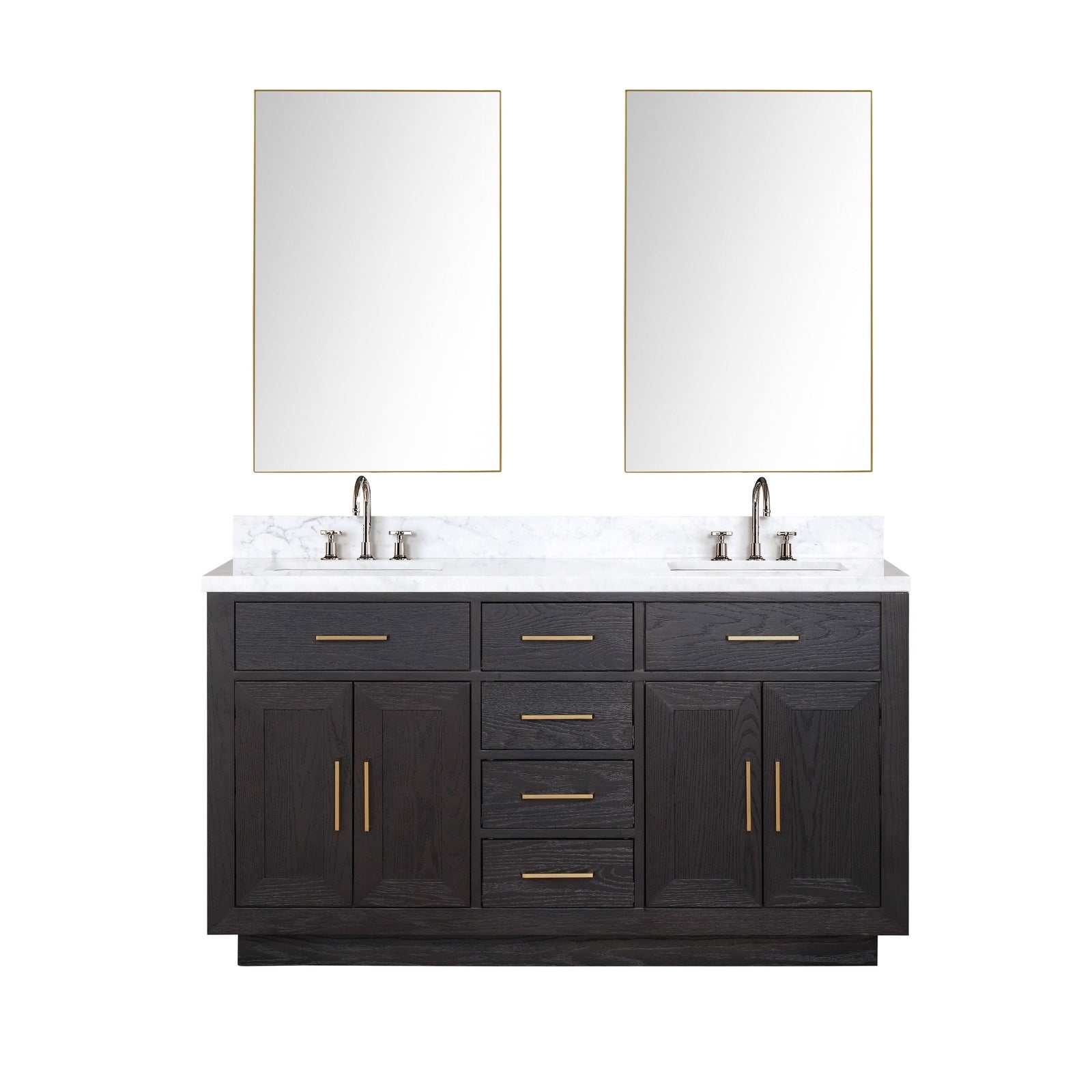 Abbey 60" x 22" Double Bath Vanity - Backyard Provider