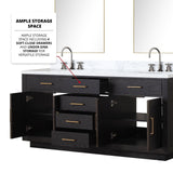 Abbey 72" x 22" Double Bath Vanity - Backyard Provider