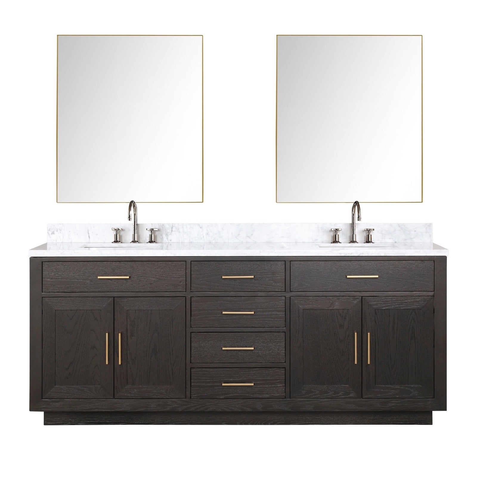 Abbey 80" x 22" Double Bath Vanity - Backyard Provider