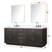 Abbey 80" x 22" Double Bath Vanity - Backyard Provider