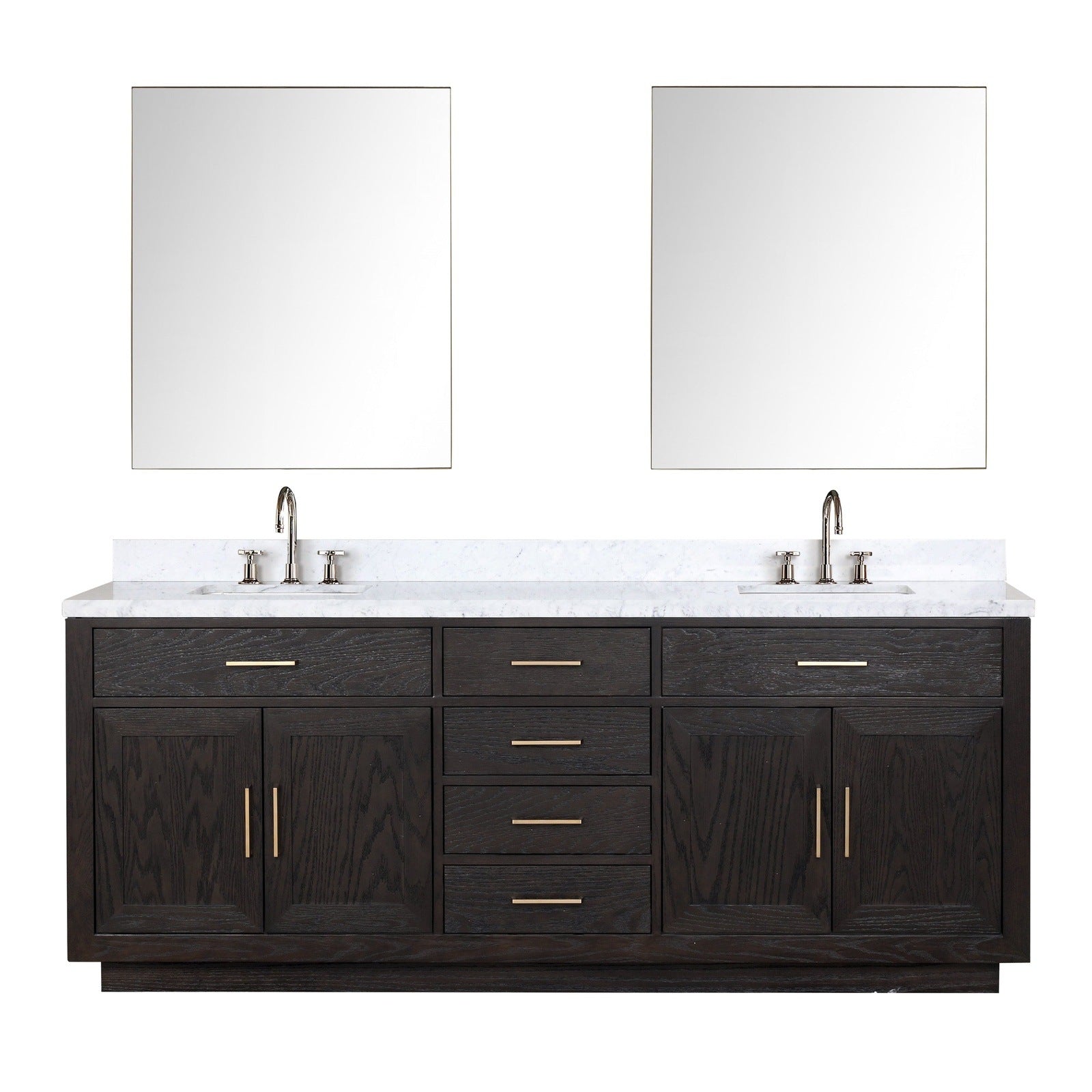 Abbey 84" x 22" Double Bath Vanity - Backyard Provider