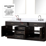 Abbey 84" x 22" Double Bath Vanity - Backyard Provider