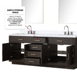 Abbey 84" x 22" Double Bath Vanity - Backyard Provider