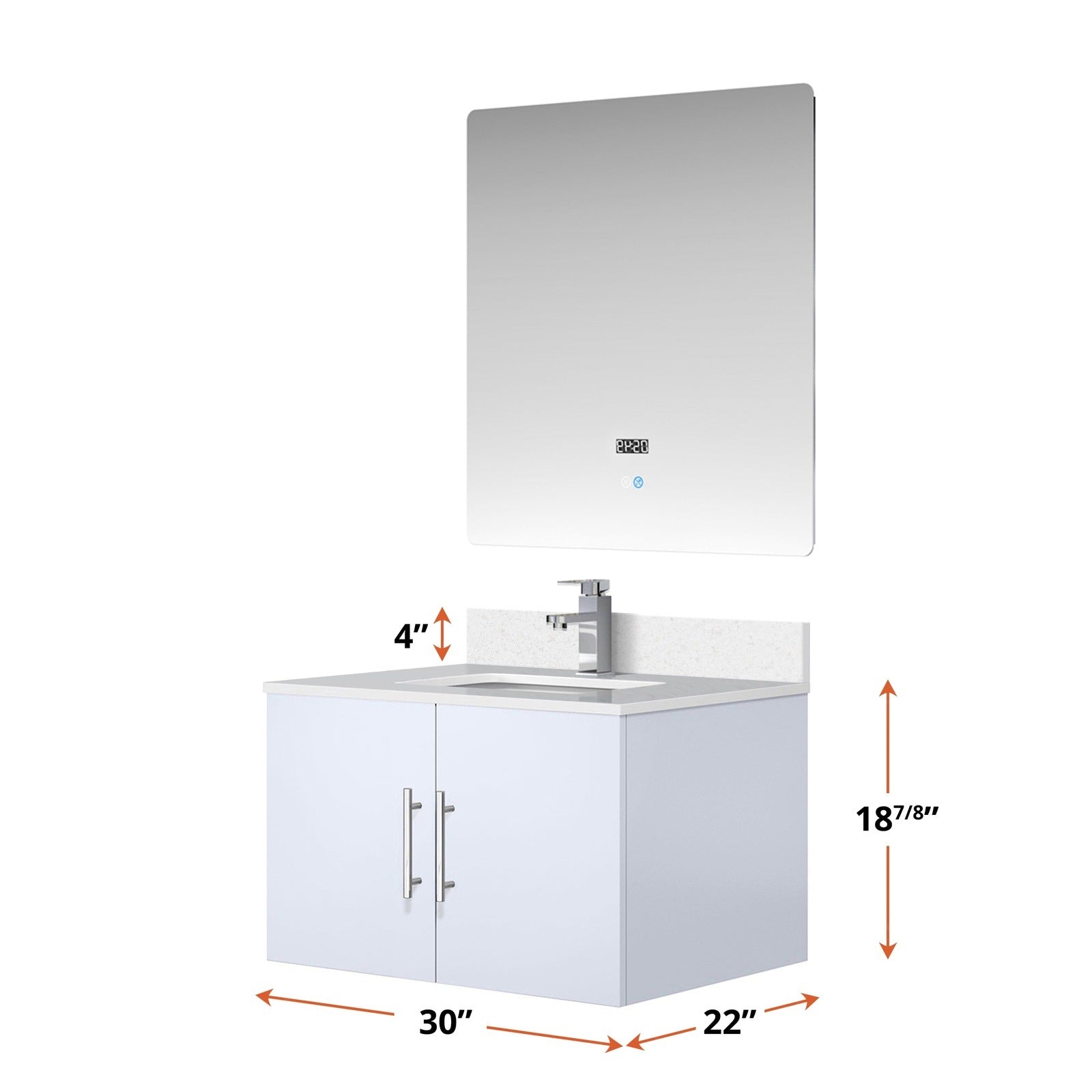 Geneva  30" x 22" Bath Vanity - Backyard Provider