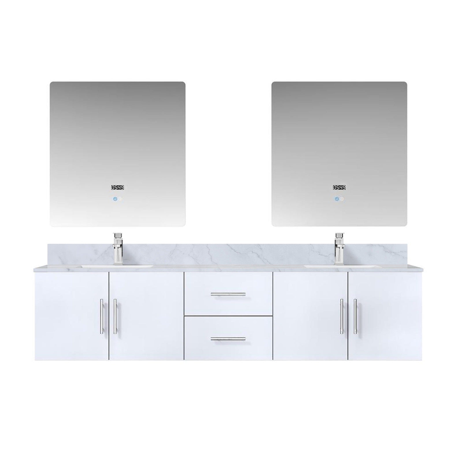 Geneva  80" x 22" Double Bath Vanity - Backyard Provider