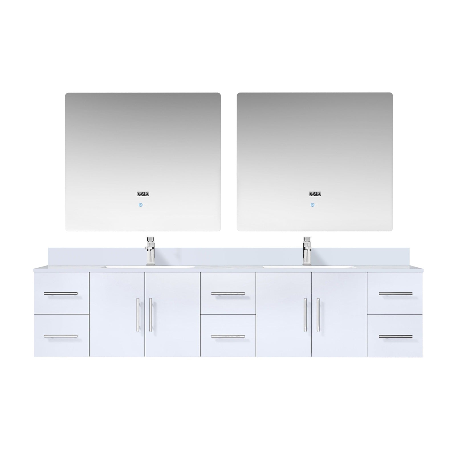 Geneva  84" x 22" Double Bath Vanity - Backyard Provider