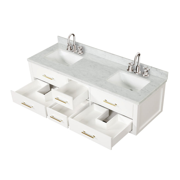 Castor 72" x 22" Double Bath Vanity - Backyard Provider