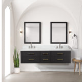 Castor 72" x 22" Double Bath Vanity - Backyard Provider