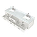 Castor 84" x 22" Double Bath Vanity - Backyard Provider