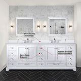 Dukes 84" x 22" Double Bath Vanity - Backyard Provider