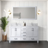 Jacques 60" x 22" Double Bath Vanity - Backyard Provider