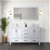 Jacques 60" x 22" Double Bath Vanity - Backyard Provider