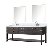 Norwalk 80" x 22" Double Bath Vanity - Backyard Provider