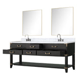 Norwalk 80" x 22" Double Bath Vanity - Backyard Provider