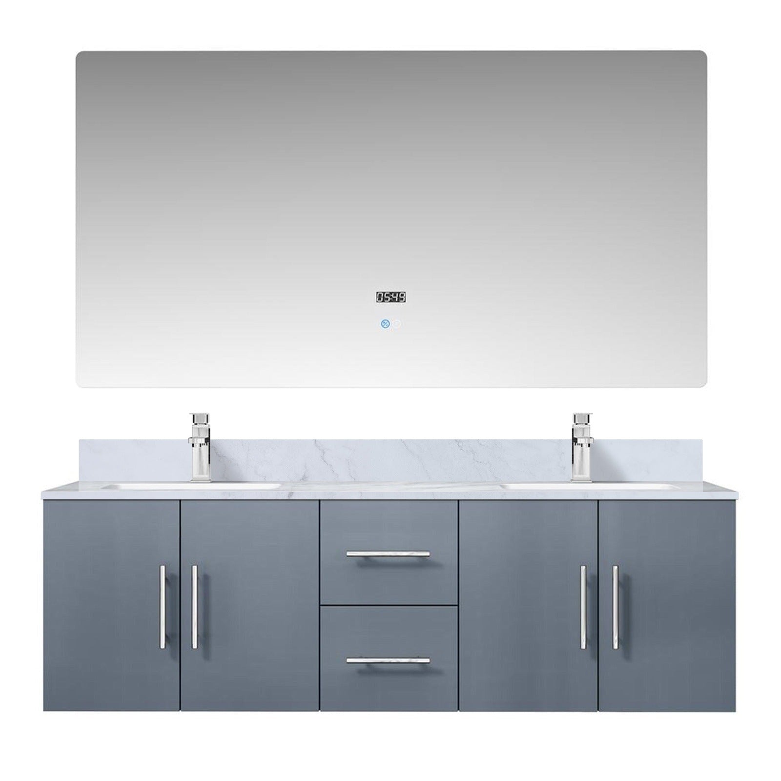 Geneva  60" x 22" Double Bath Vanity - Backyard Provider