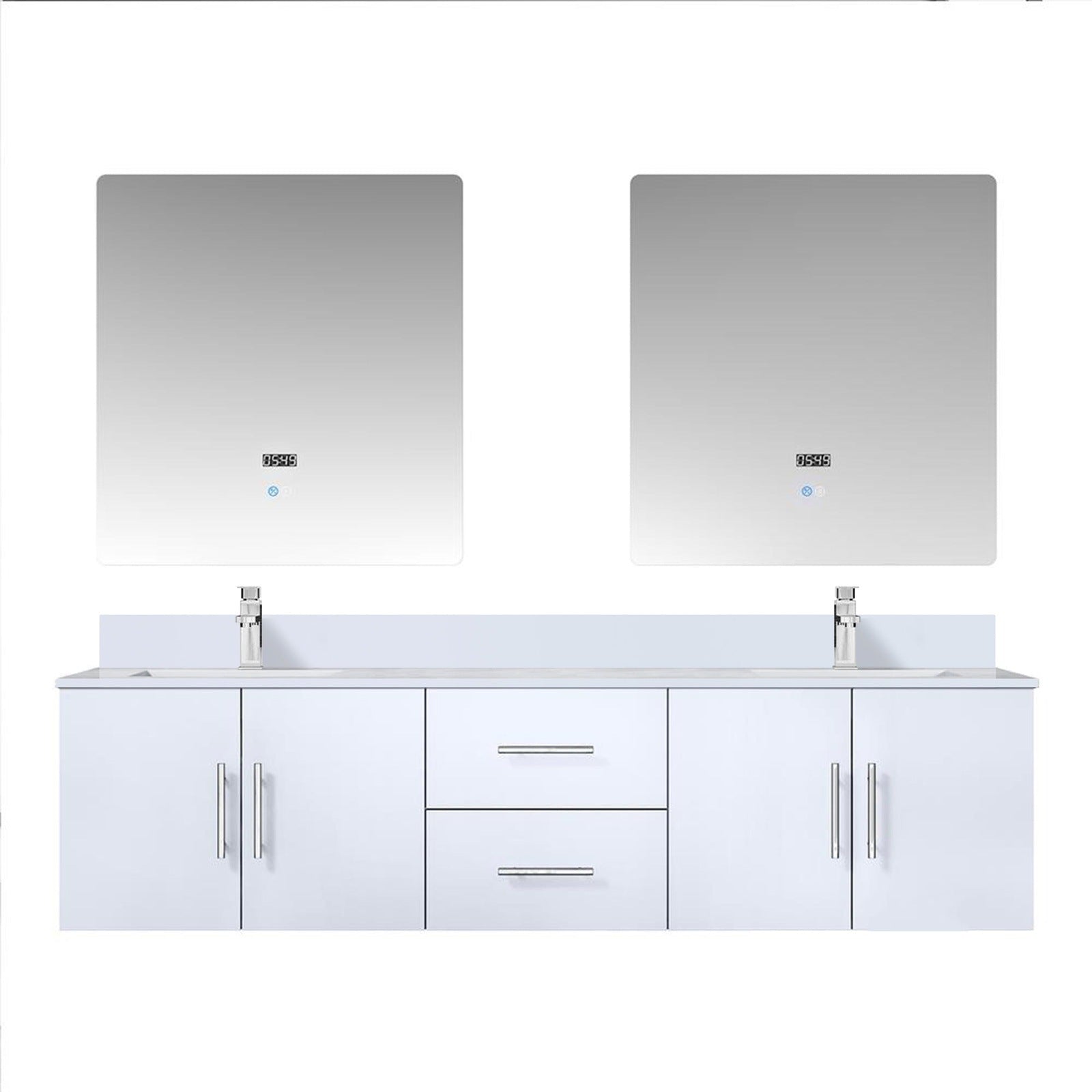 Geneva  72" x 22" Double Bath Vanity - Backyard Provider